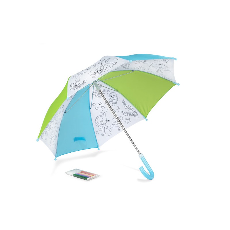 Parasol do kolorowania KIDDI z pisakami