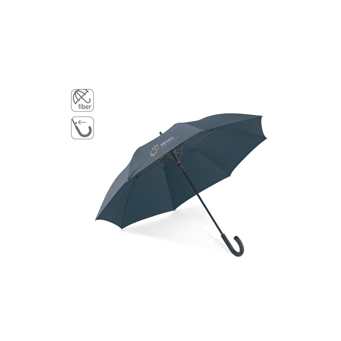 ALBERT. Parasol 190T pongee z automatycznym otwieraniem