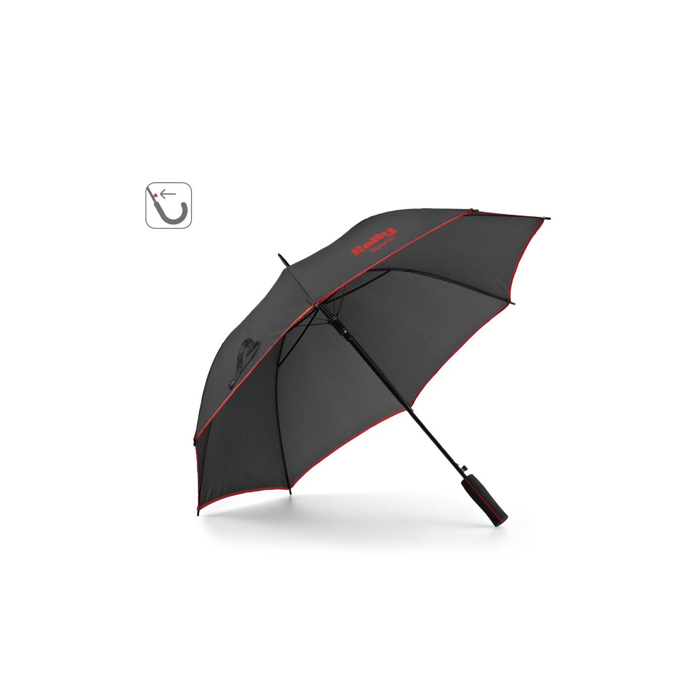 JENNA. Parasol z poliestru 190T z automatycznym otwieraniem
