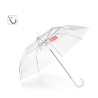 NICHOLAS. Przezroczysty parasol POE z automatycznym otwieraniem