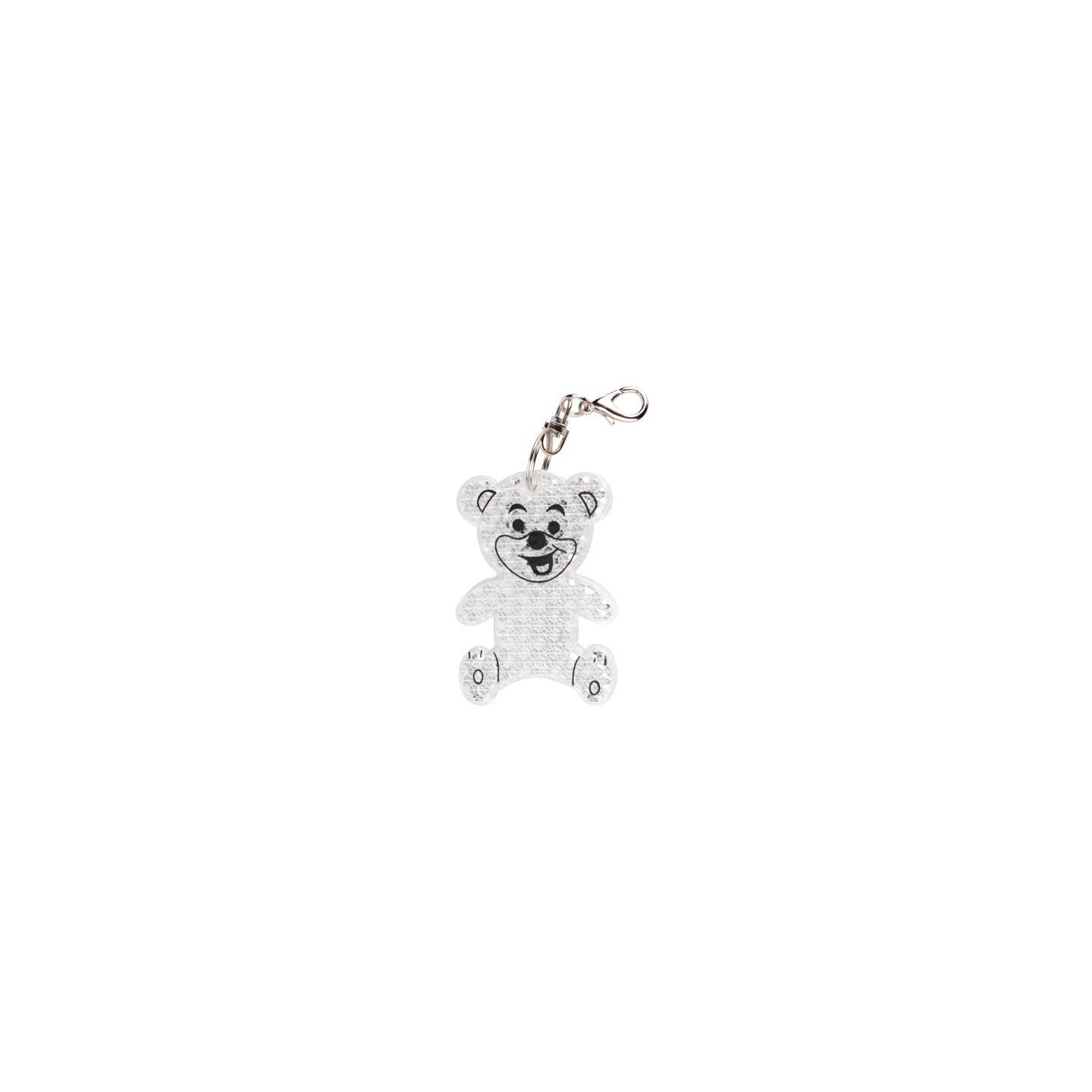 Brelok Teddy, transparentny