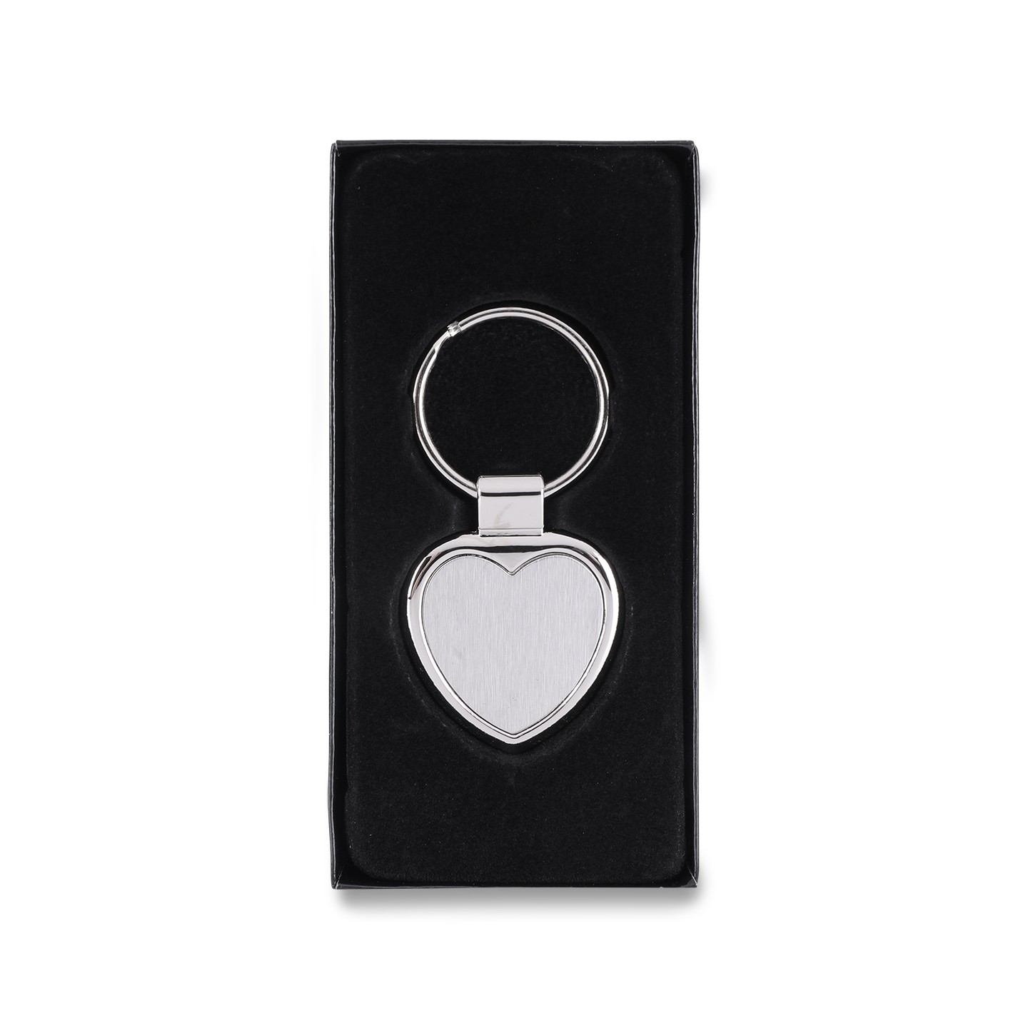 Brelok metalowy Stout Heart, srebrny