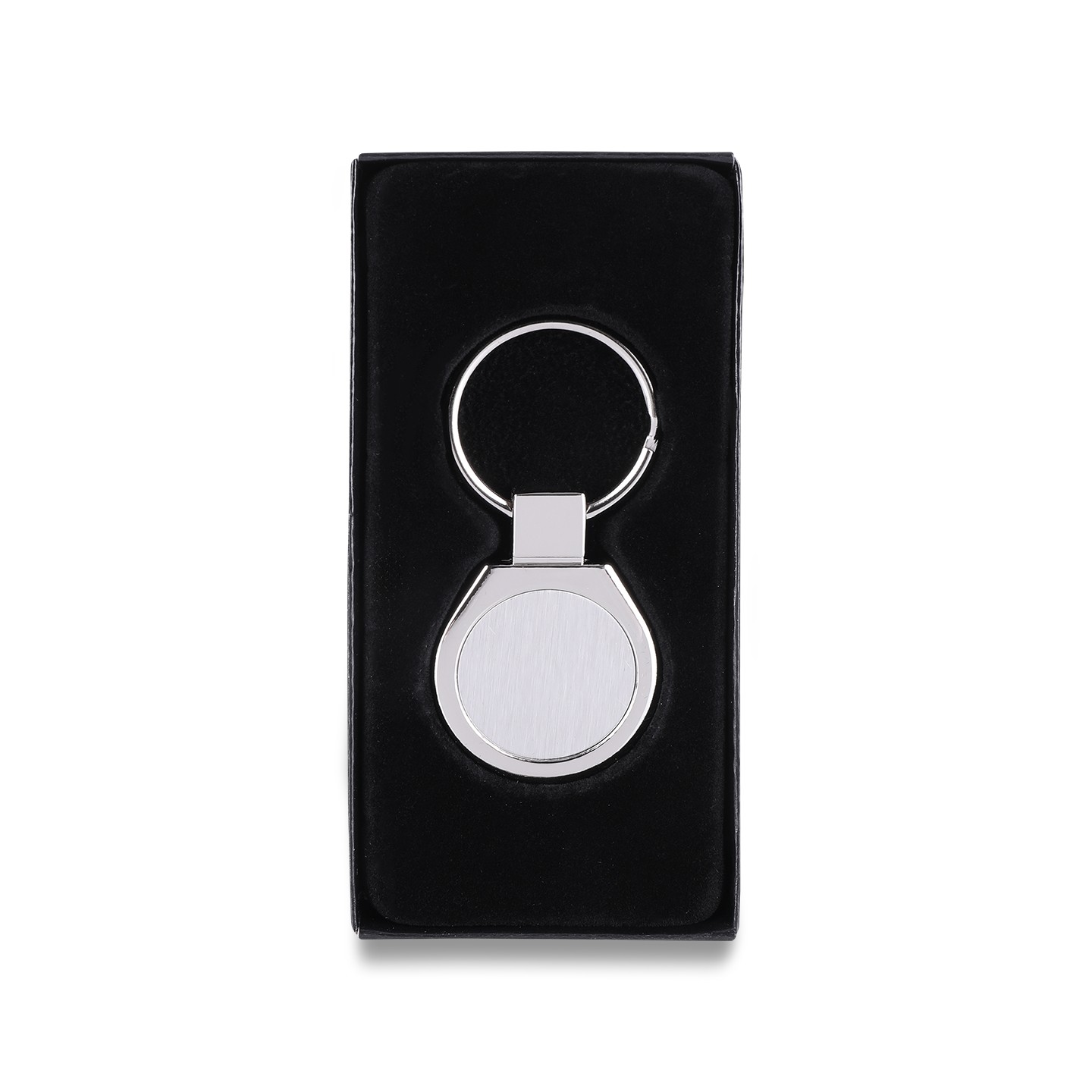 Brelok metalowy Metal Promo, srebrny