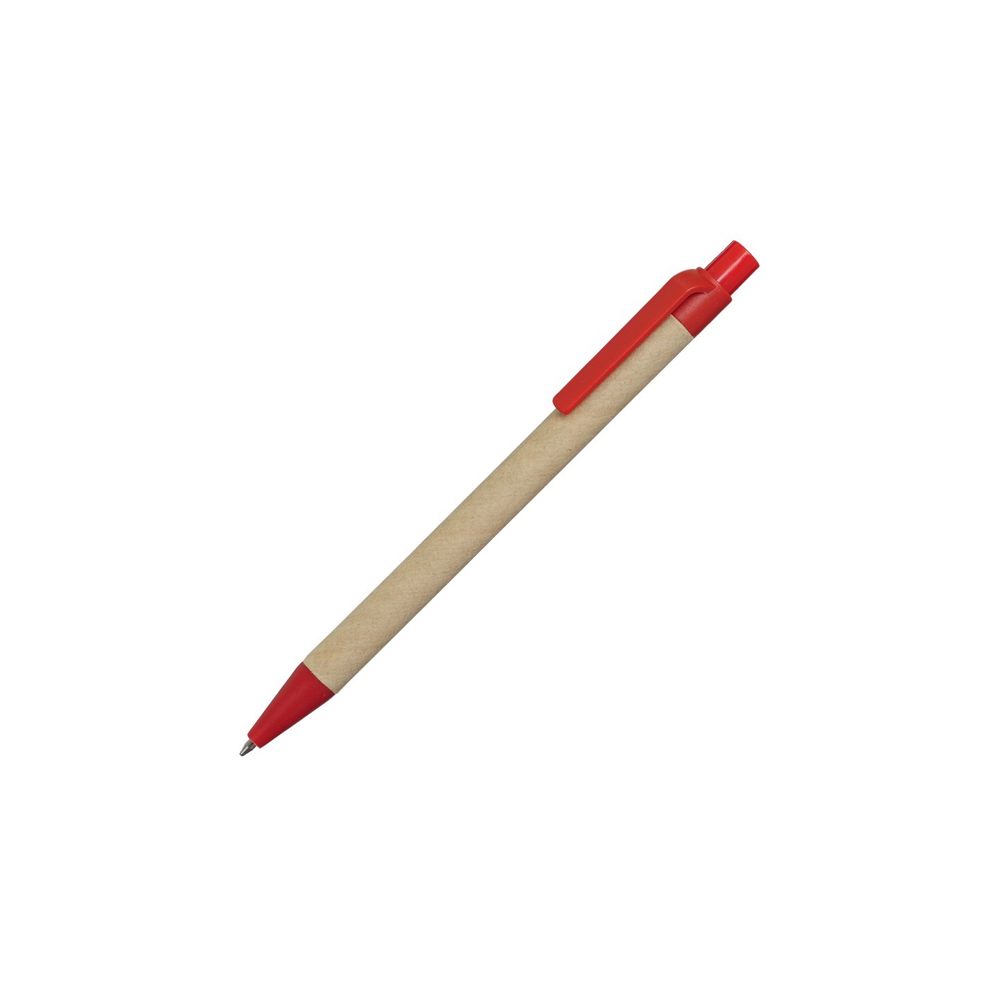 Długopis Mixy, czerwony/brązowy