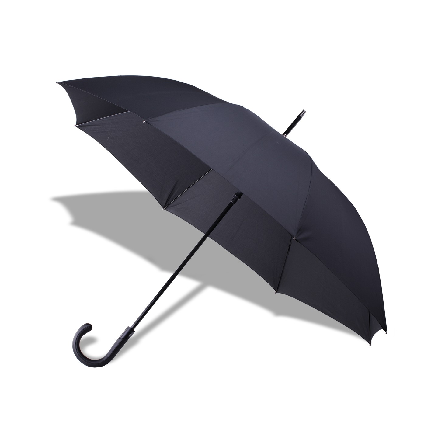Elegancki parasol Lausanne, czarny