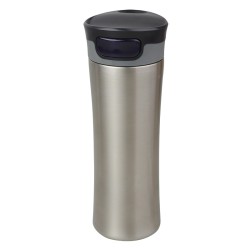 Kubek termiczny Telescope 430 ml, czarny/srebrny