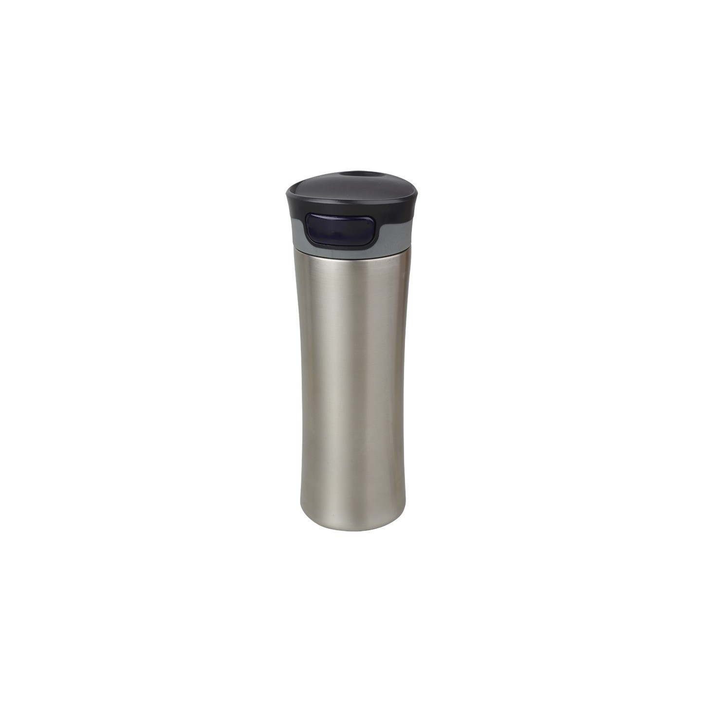 Kubek termiczny Telescope 430 ml, czarny/srebrny