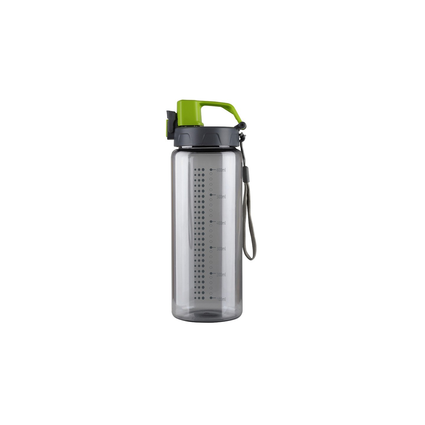 Bidon Feelsogood 700 ml, zielony/szary