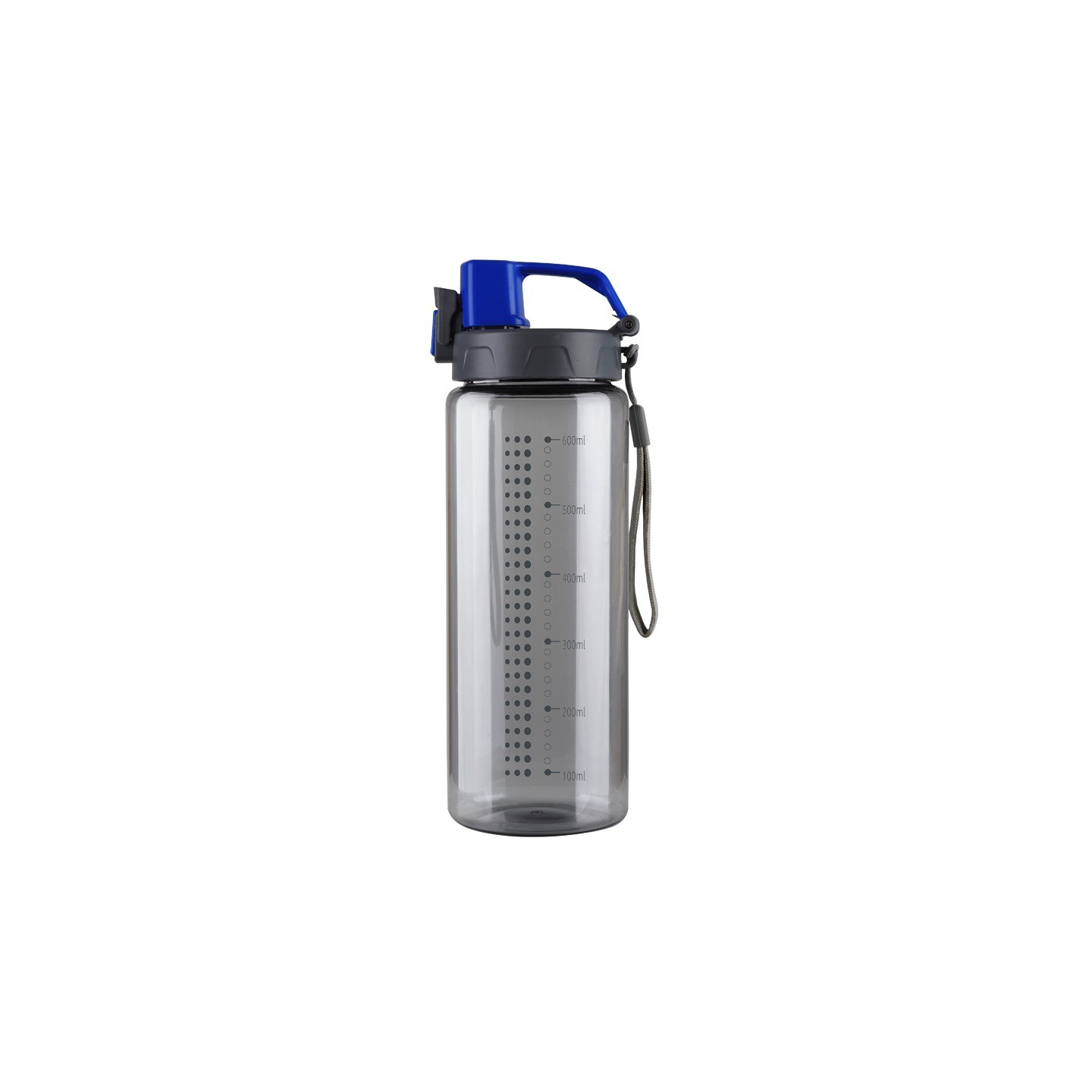 Bidon Feelsogood 700 ml, niebieski/szary