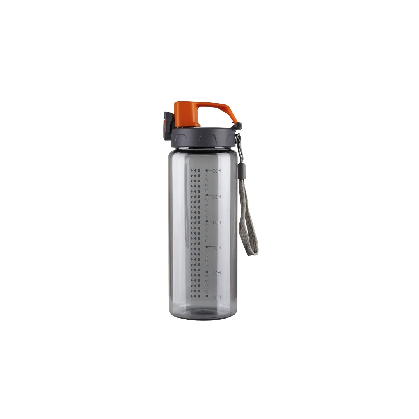 Bidon Feelsogood 700 ml, pomarańczowy/szary