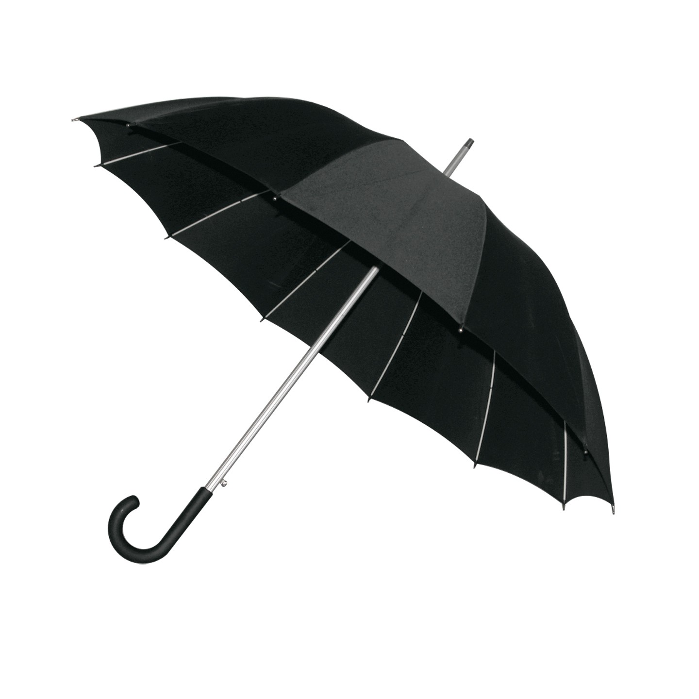 Elegancki parasol Basel, czarny