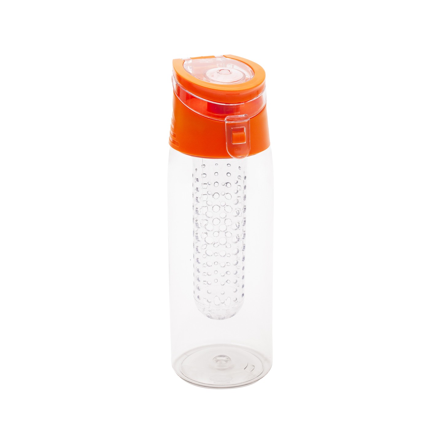 Bidon Frutello 700 ml, pomarańczowy/transparentny