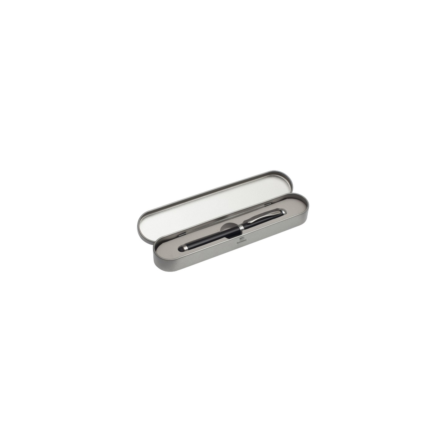 Długopis ze wskaźnikiem laserowym Supreme – 4 w 1, czarny