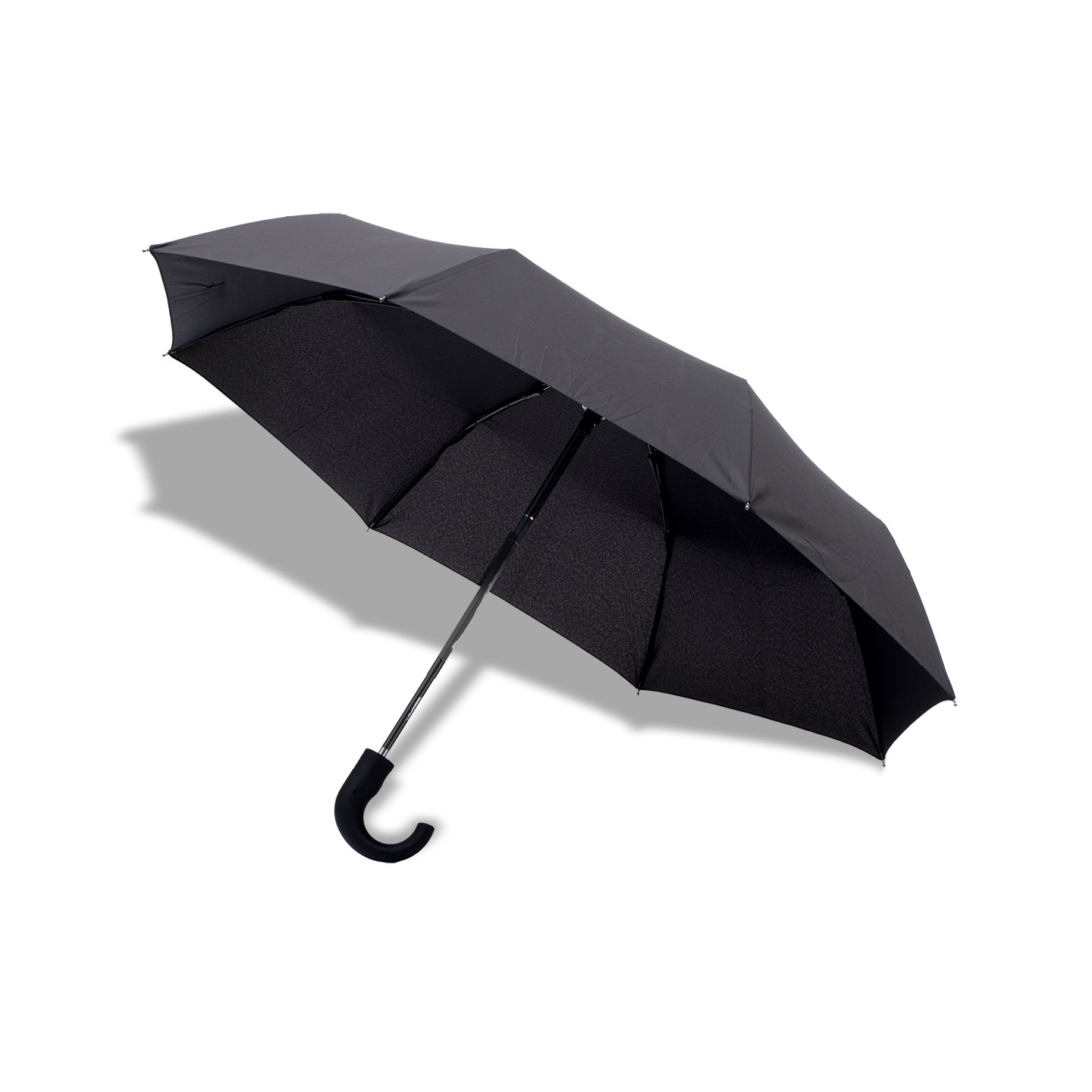 Składany parasol sztormowy Biel, czarny
