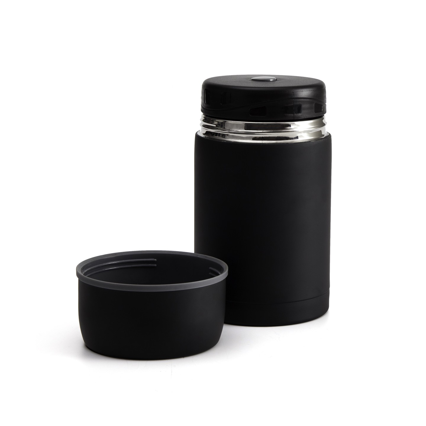 Pojemnik próżniowy Termo 800 ml, czarny
