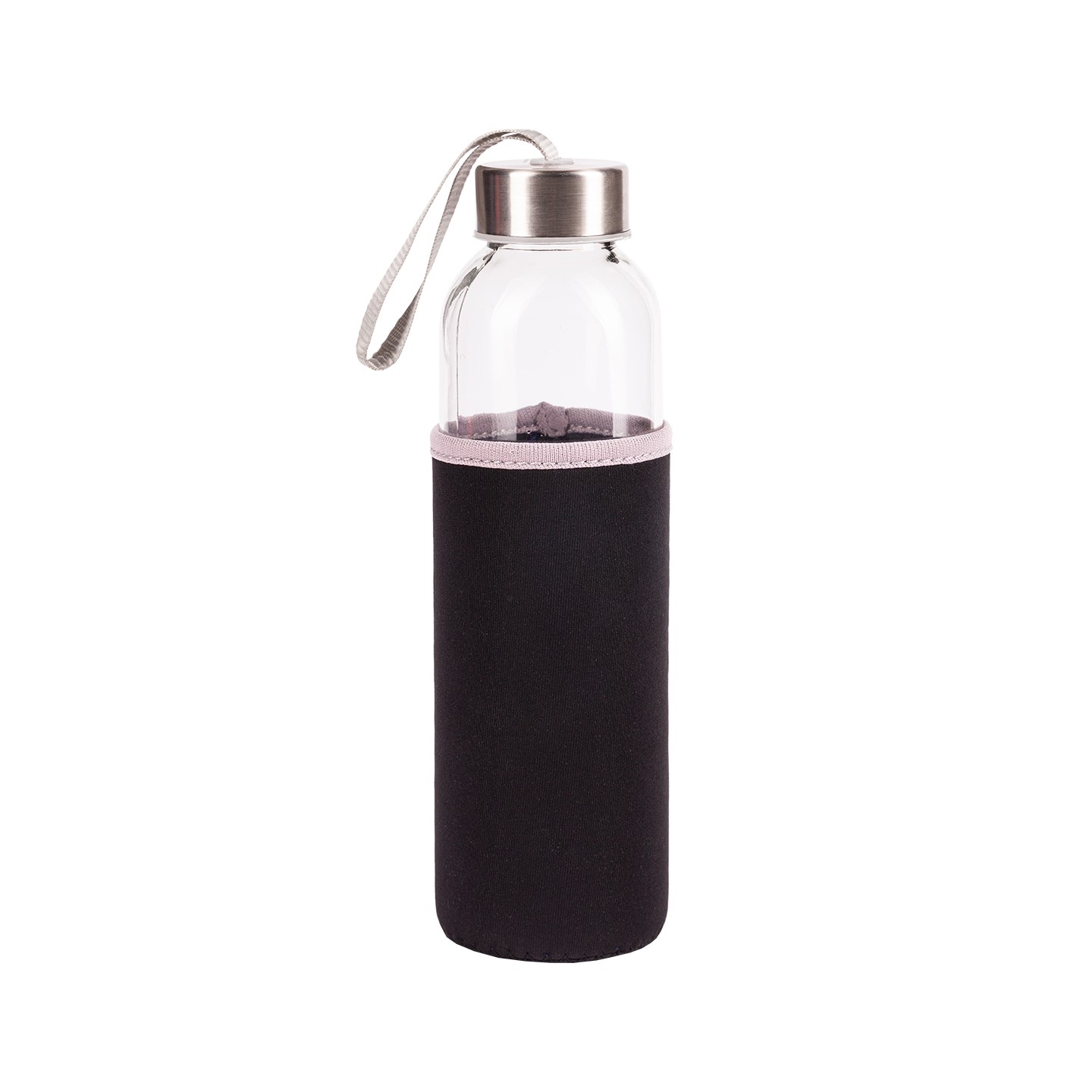 Szklana butelka Vim 500 ml, czarny
