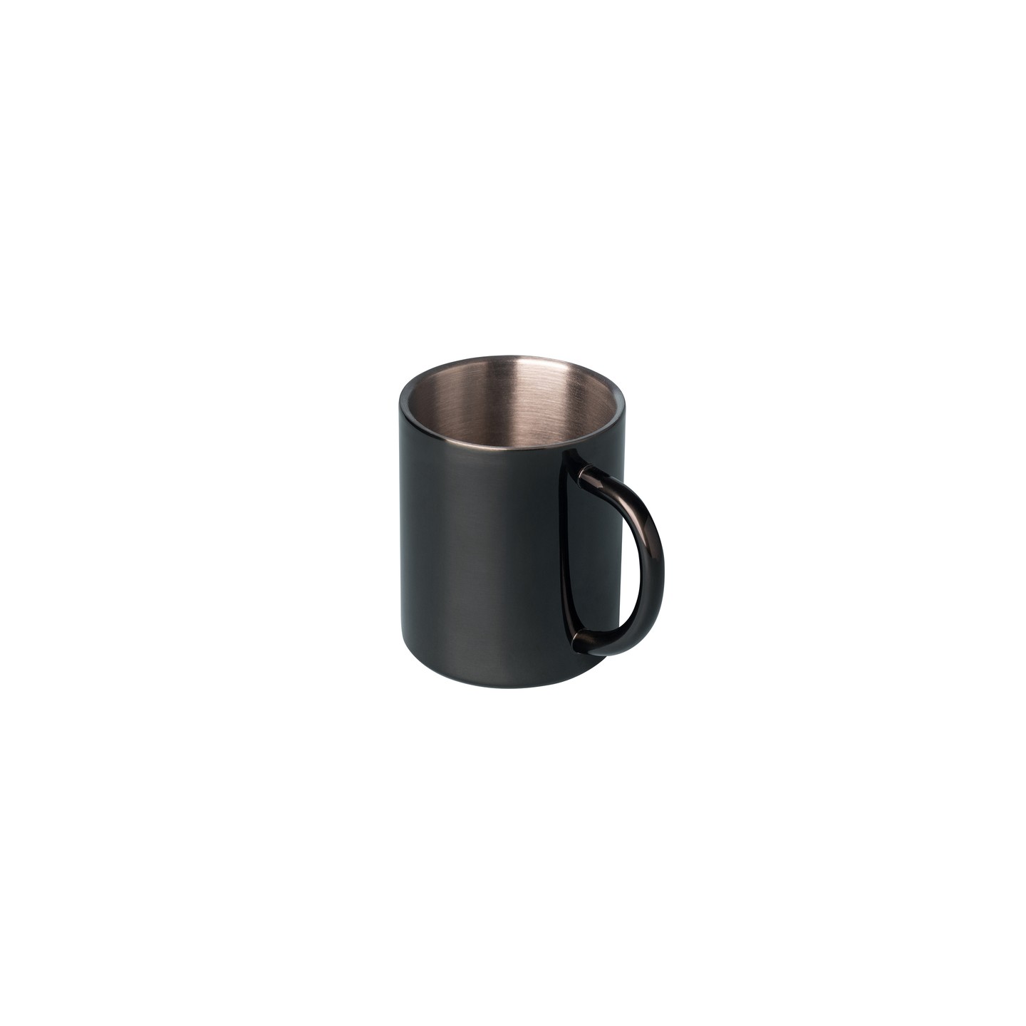 Kubek stalowy Stalwart 300 ml, czarny