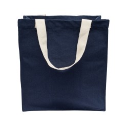 Torba z bawełny 340 g/m2 Lisburn, granatowy
