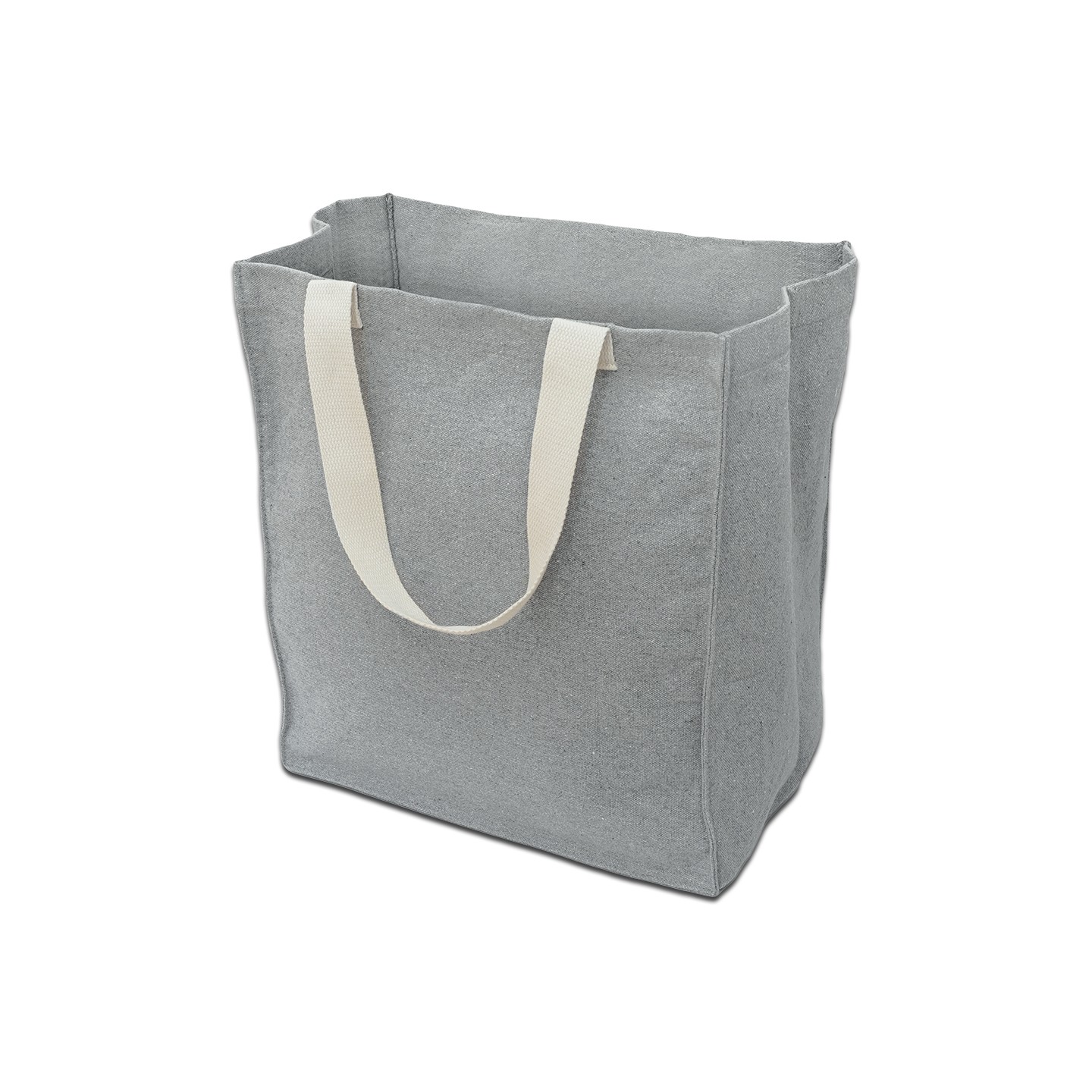 Torba z bawełny 340 g/m2 Lisburn, szary