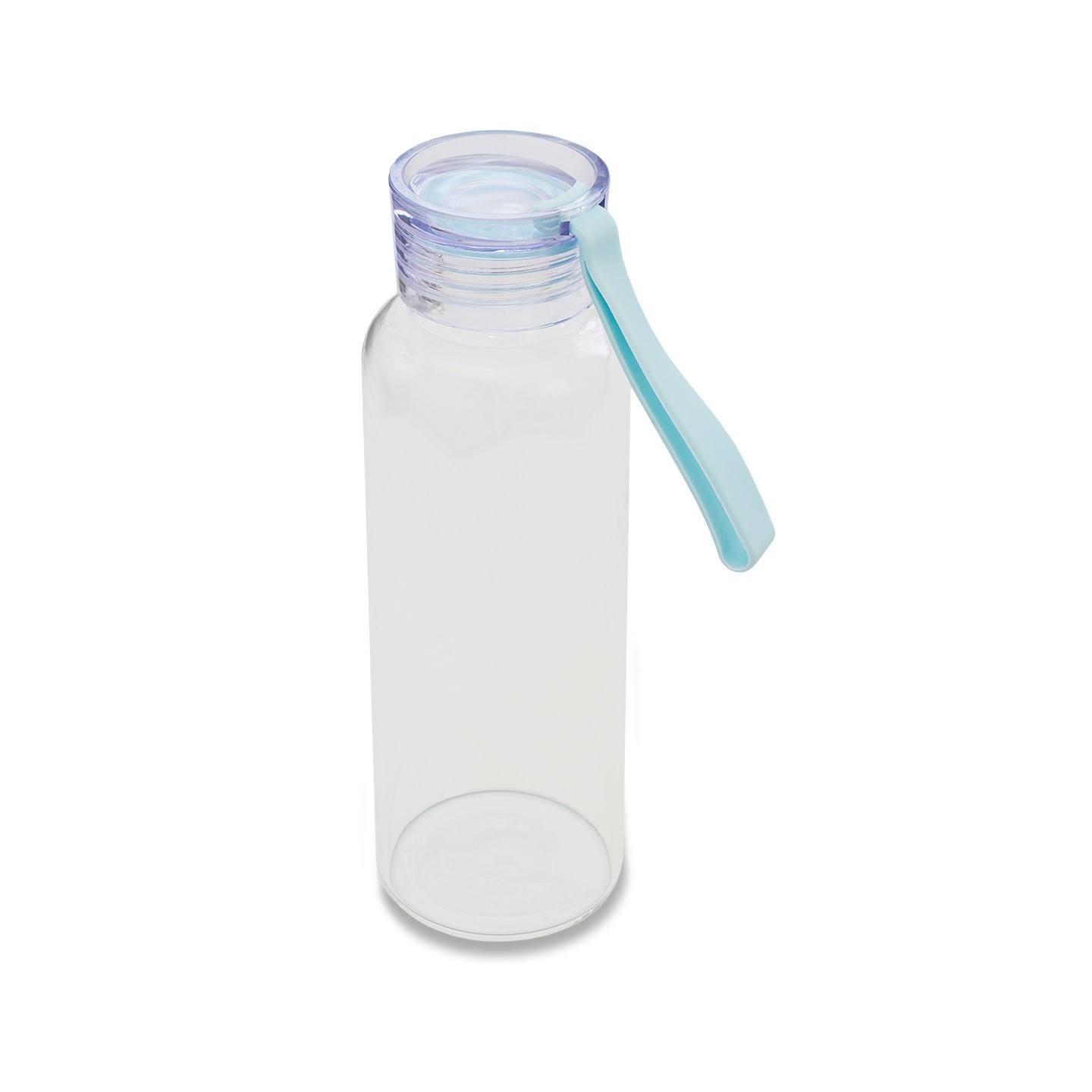 Butelka szklana Azure 500 ml, transparentny