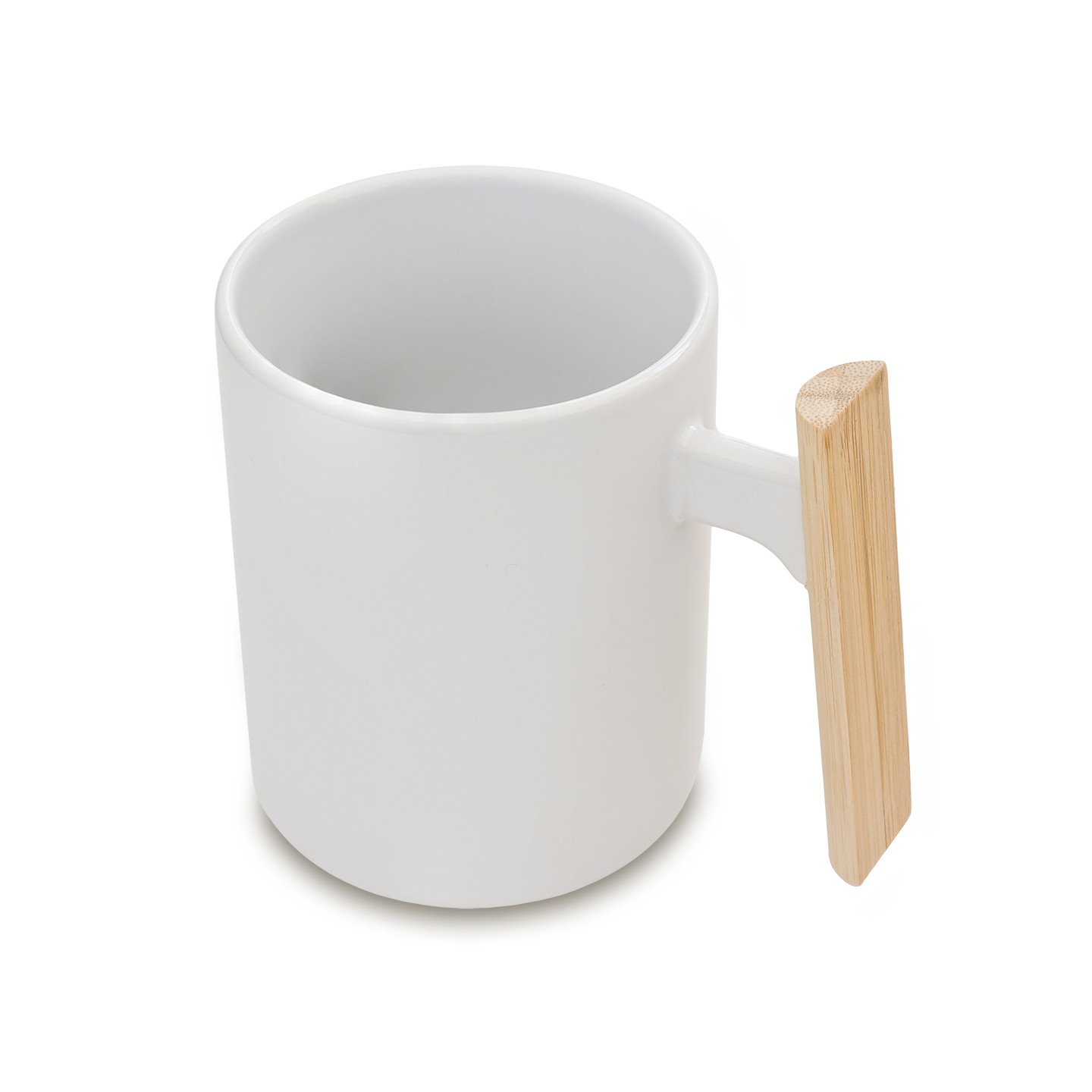 Kubek ceramiczny Sento, biały