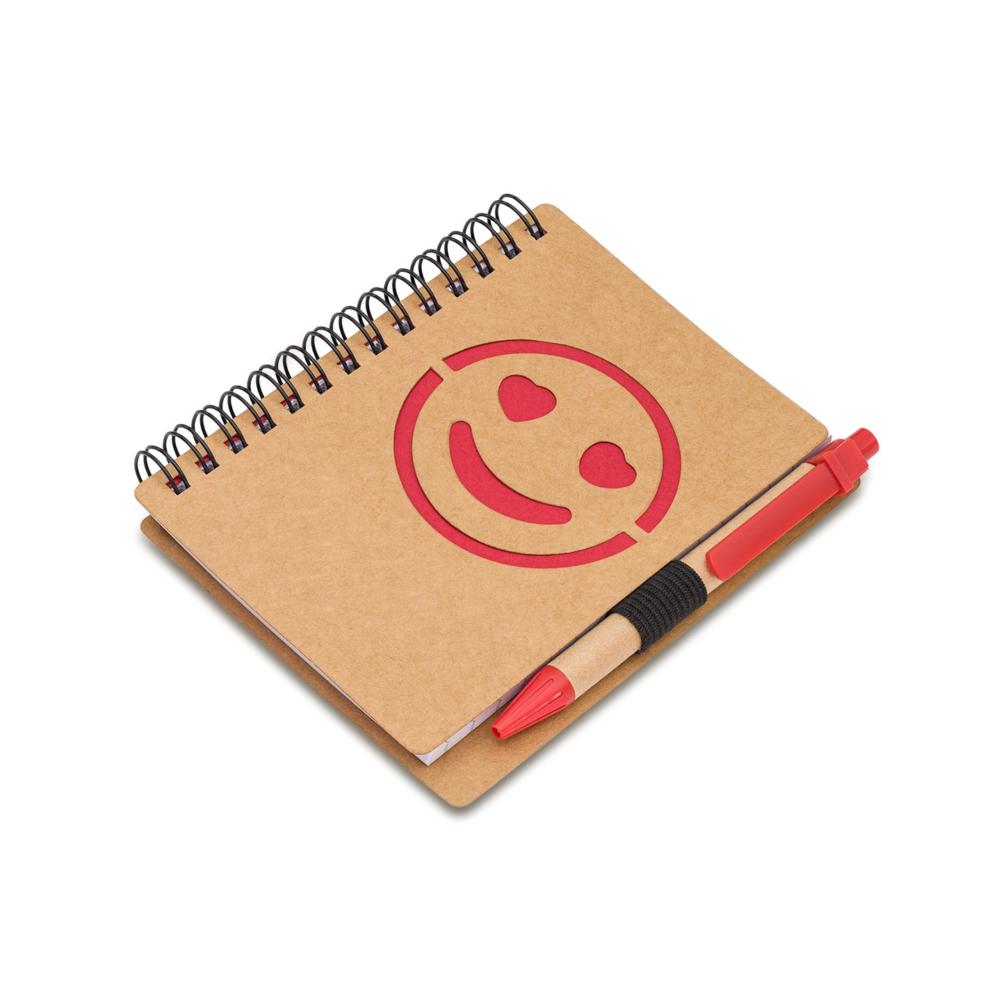 Notes Smile, czerwony
