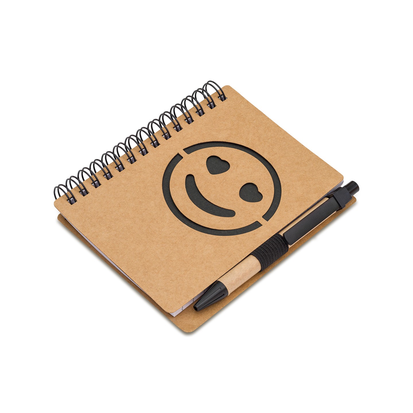 Notes Smile, czarny