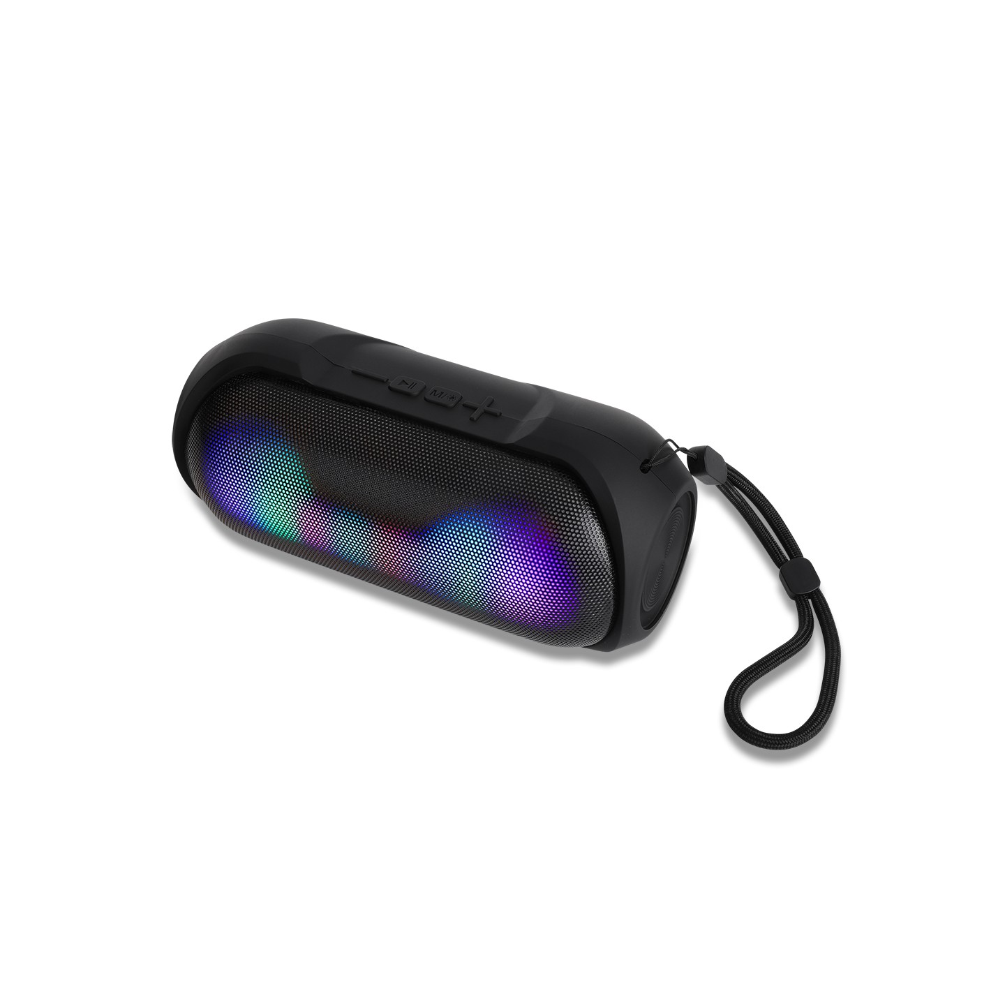 Głośnik Bluetooth z podświetleniem Rio, czarny