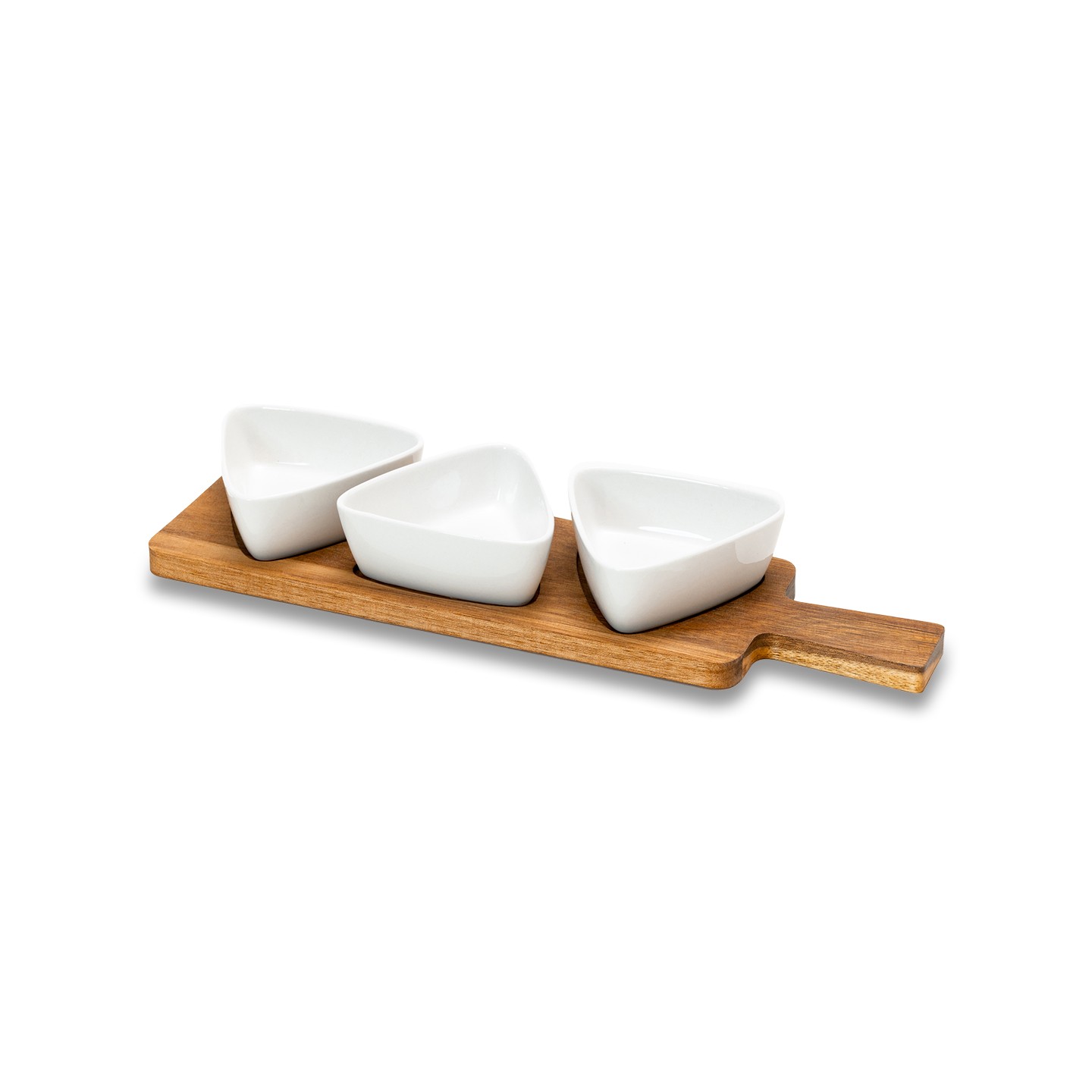 Taca z miseczkami Nardo, biały