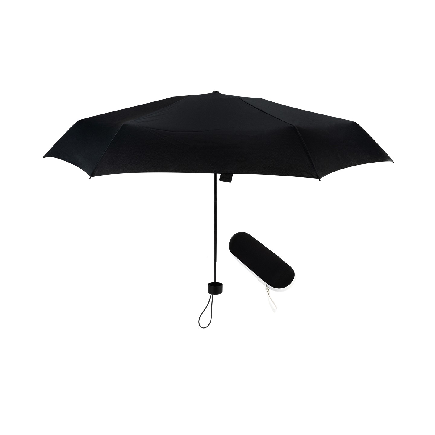 Parasol w etui Banff, czarny