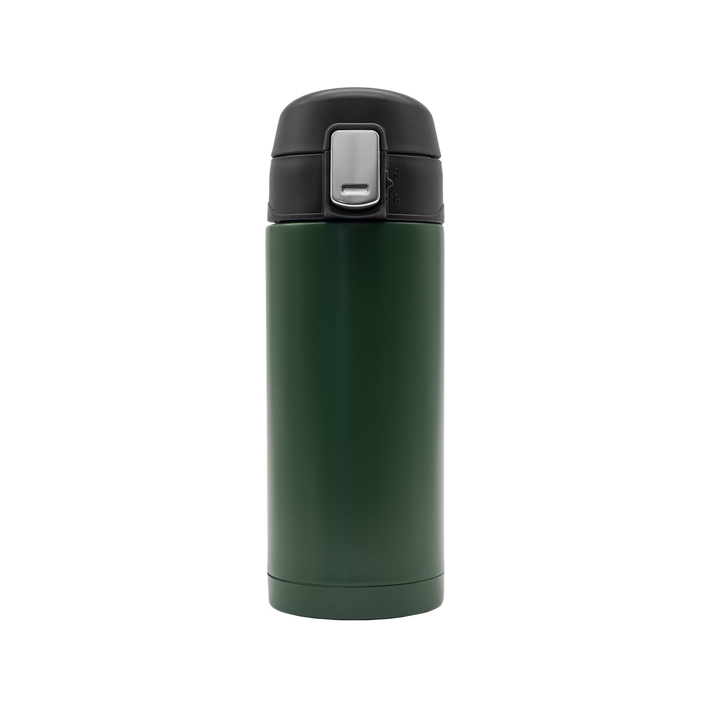 Kubek termiczny Bergen 340 ml, ciemny zielony