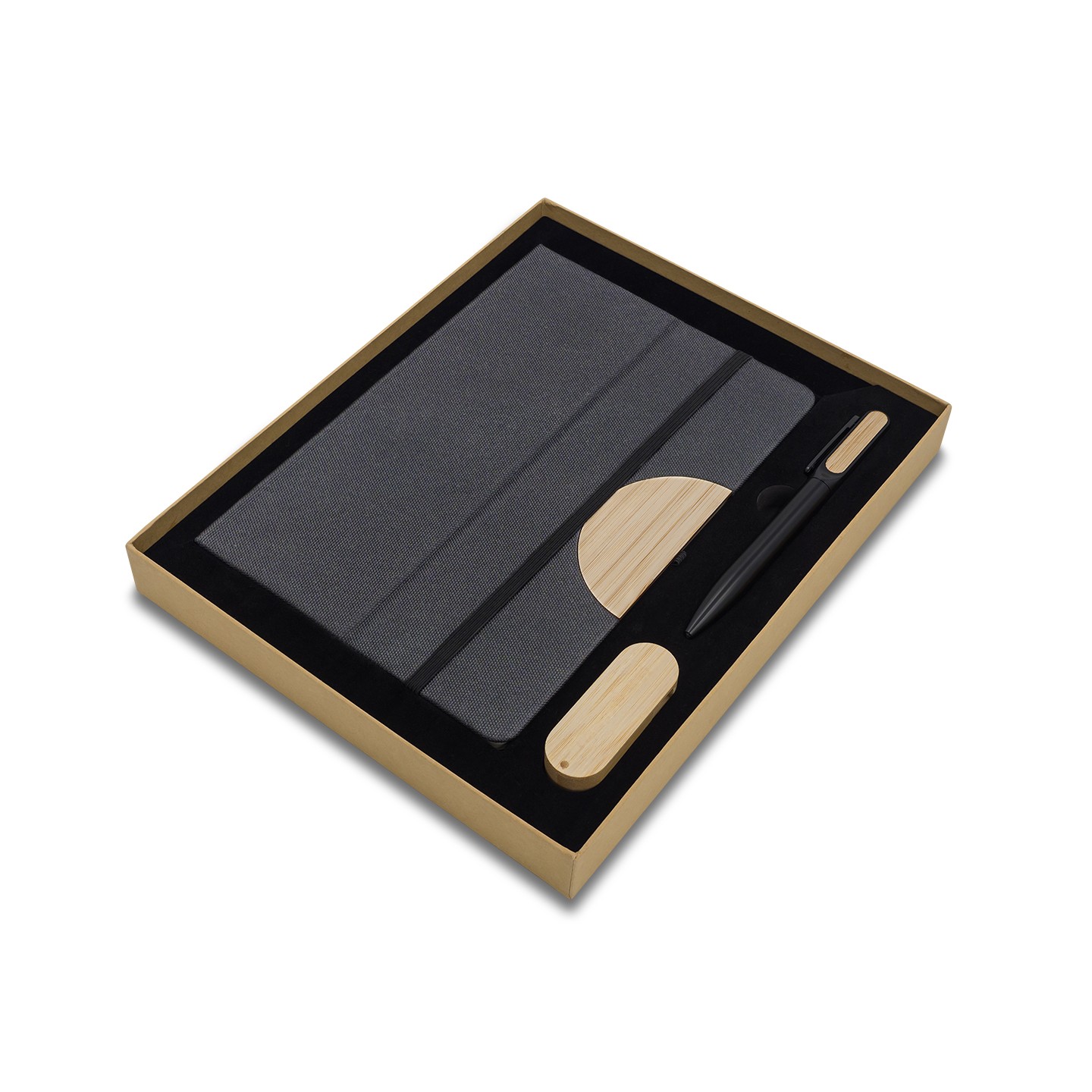 Zestaw z USB 64GB Denver, czarny