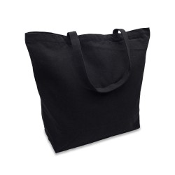 Torba z bawełny 340g/m2 Kinia, czarny
