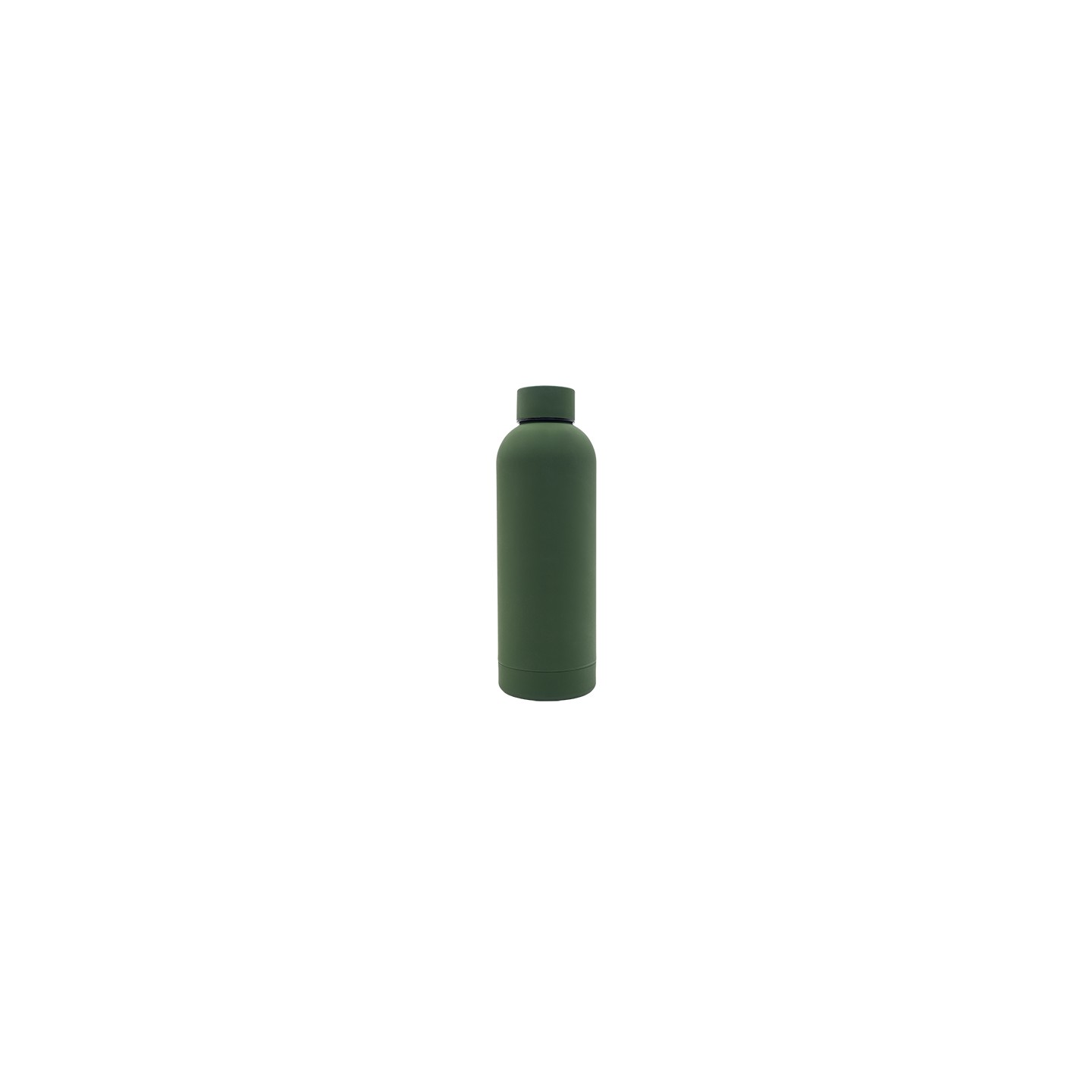 Butelka termiczna Mendoza 500 ml, ciemny zielony