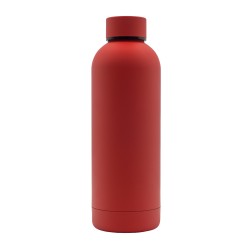 Butelka termiczna Mendoza 500 ml, czerwony