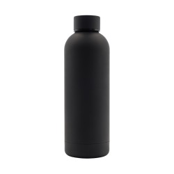 Butelka termiczna Mendoza 500 ml, czarny