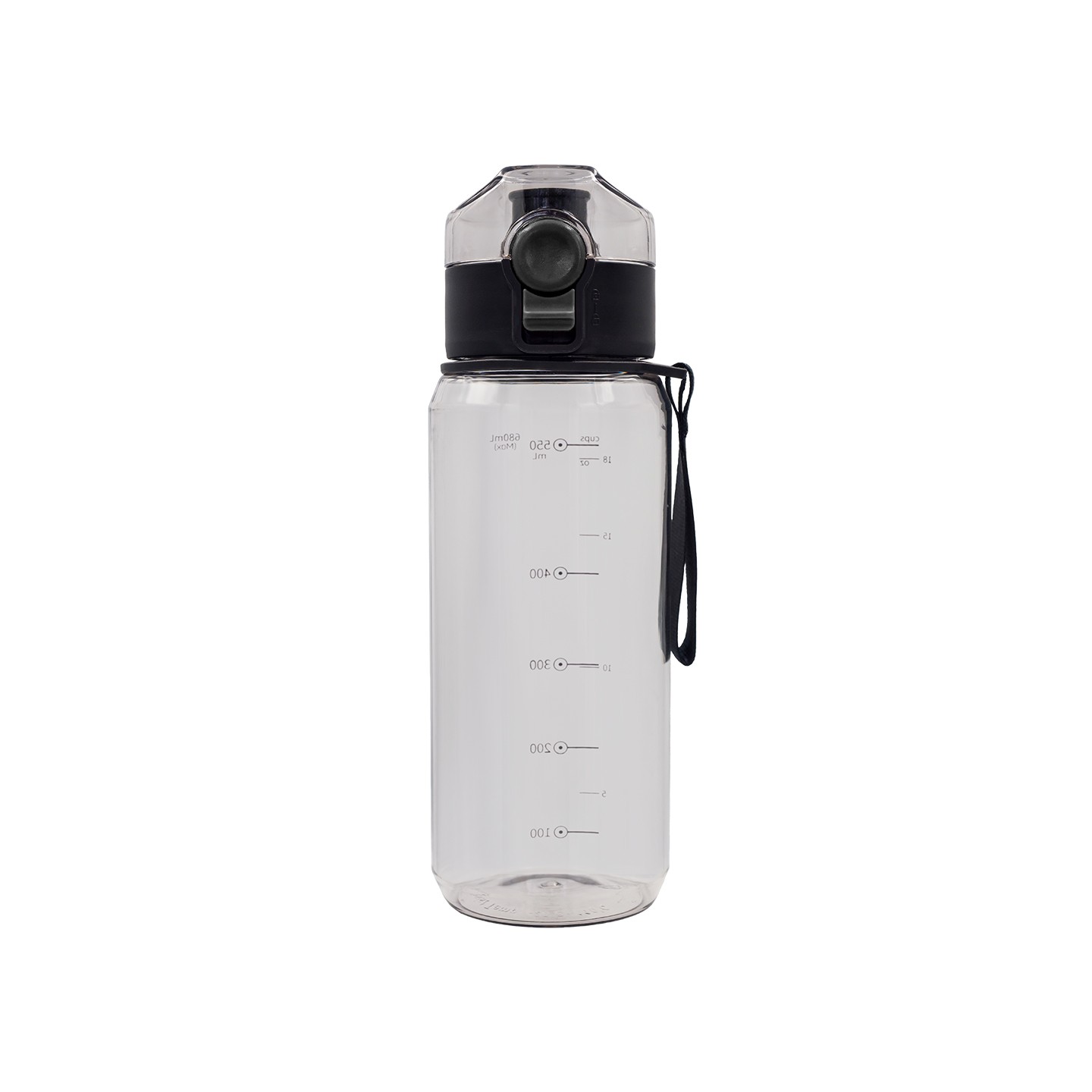 Bidon z tritanu H2O 680 ml, czarny