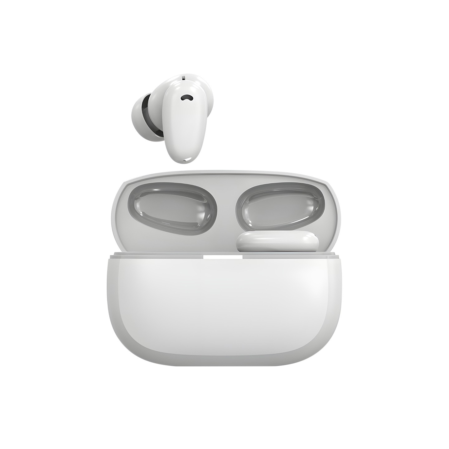 Słuchawki Bluetooth ANC/ENC Dixon, biały
