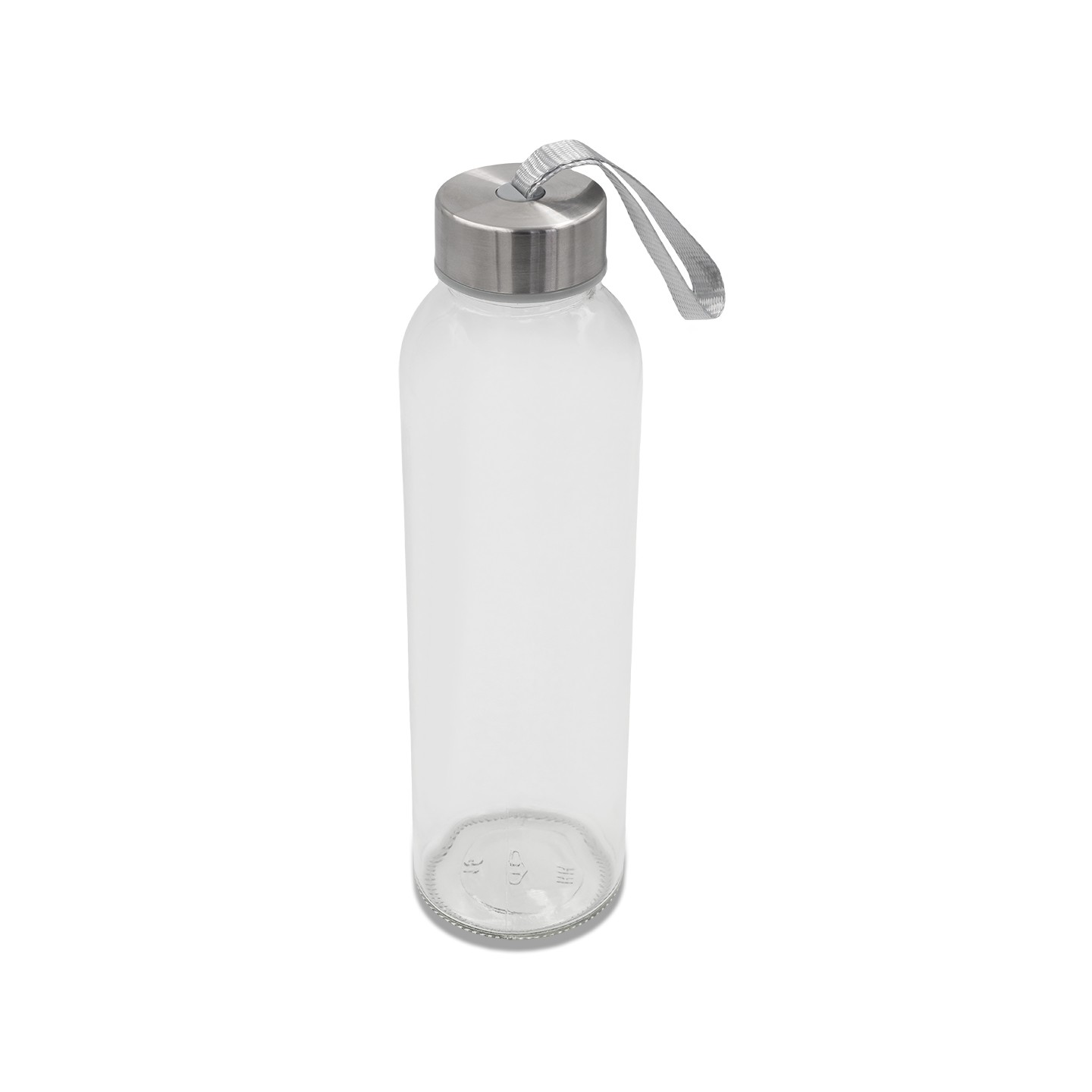 Butelka szklana Aqua Flow 500 ml, transparentny