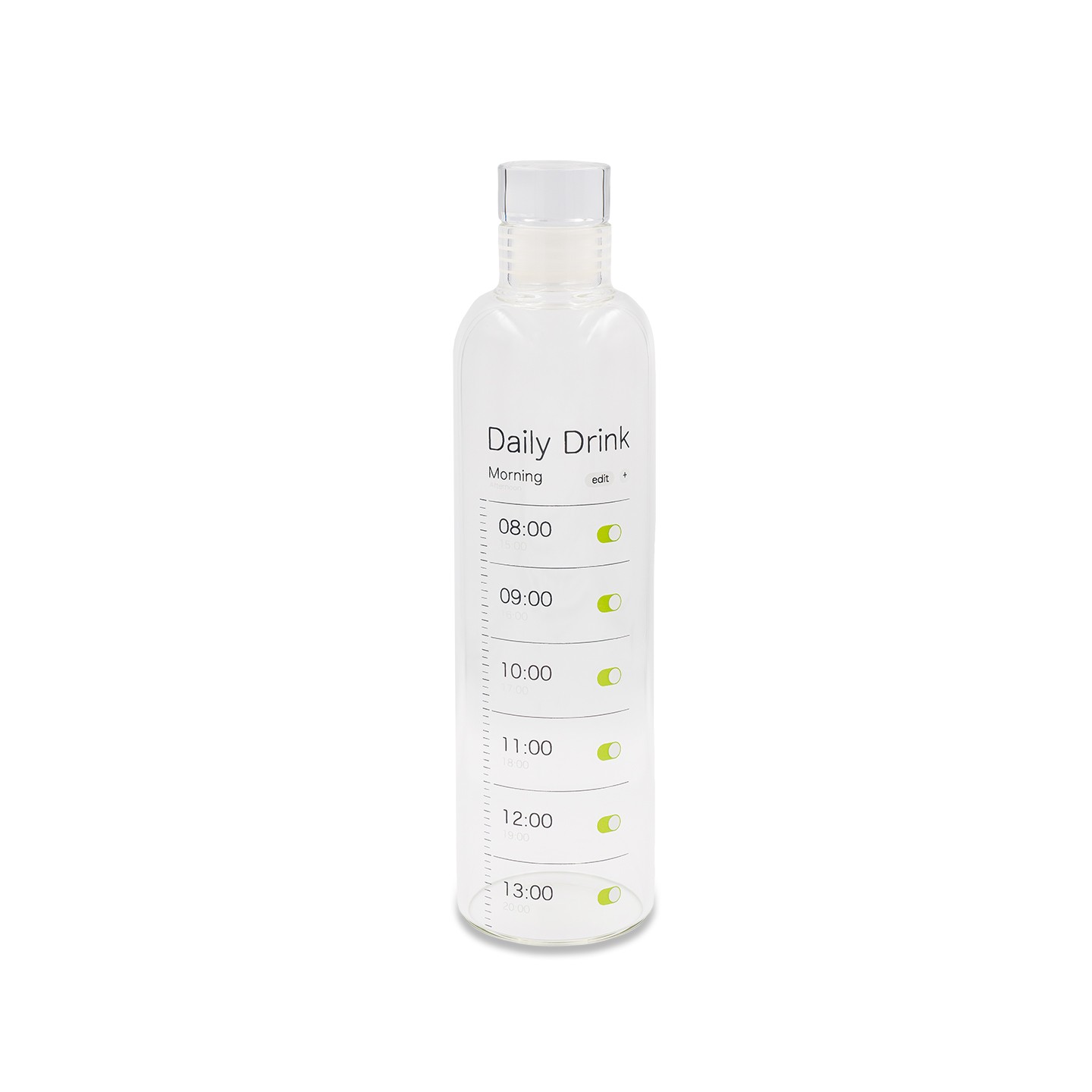 Butelka ze szkła borokrzemowego Wimbledon 550 ml, transparentny