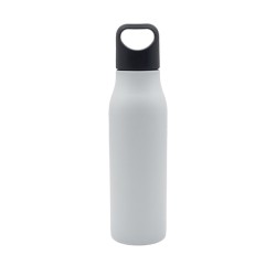 Butelka stalowa Bary 800 ml, biały