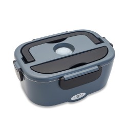 Lunch box z podgrzewaczem Heatmate, czarny
