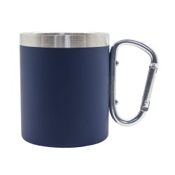 Kubek stalowy Magaro 300 ml, granatowy