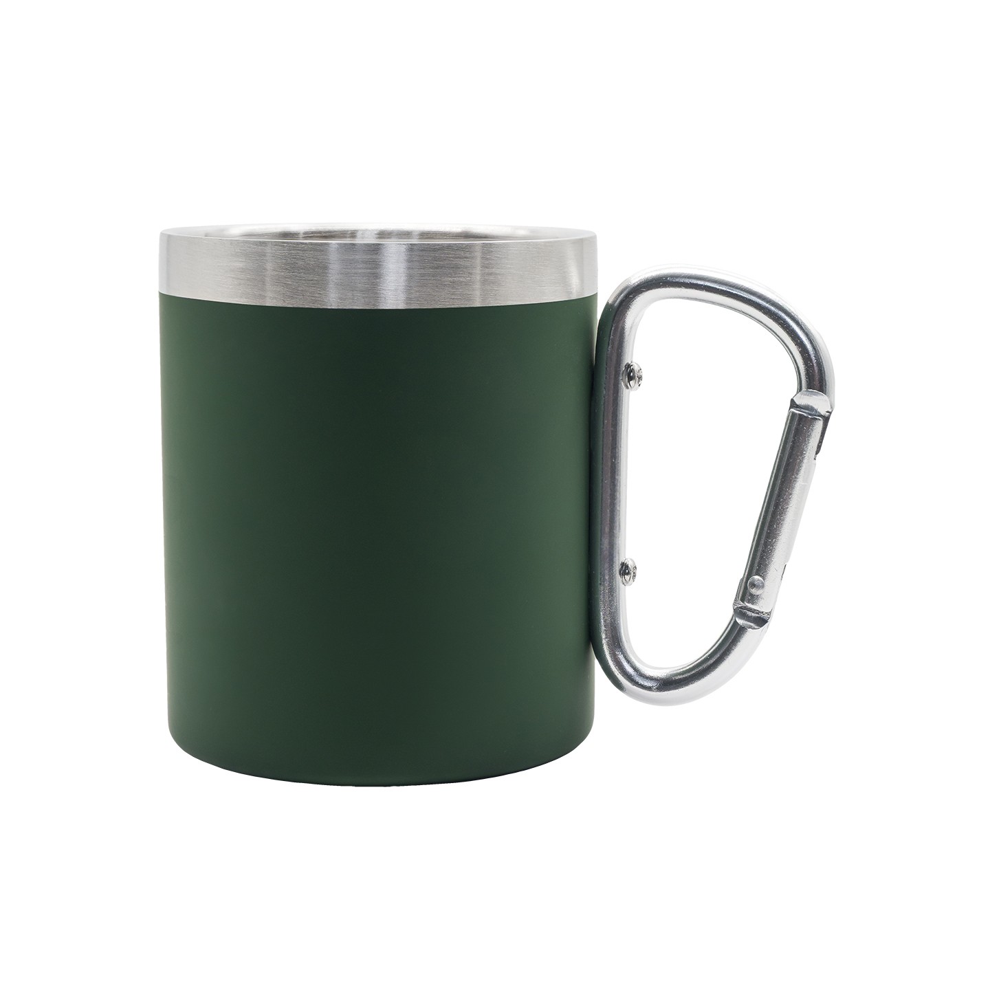 Kubek stalowy Magaro 300 ml, ciemny zielony