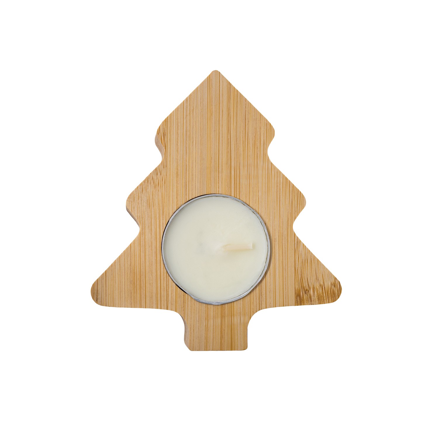Świecznik ze świeczką tealight Comet, beżowy