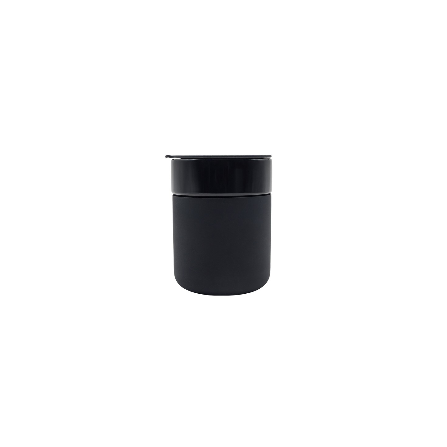 Kubek ceramiczny Caldo 370 ml, czarny