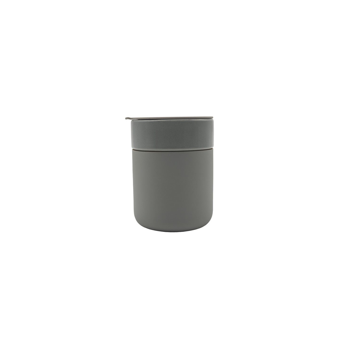 Kubek ceramiczny Caldo 370 ml, szary