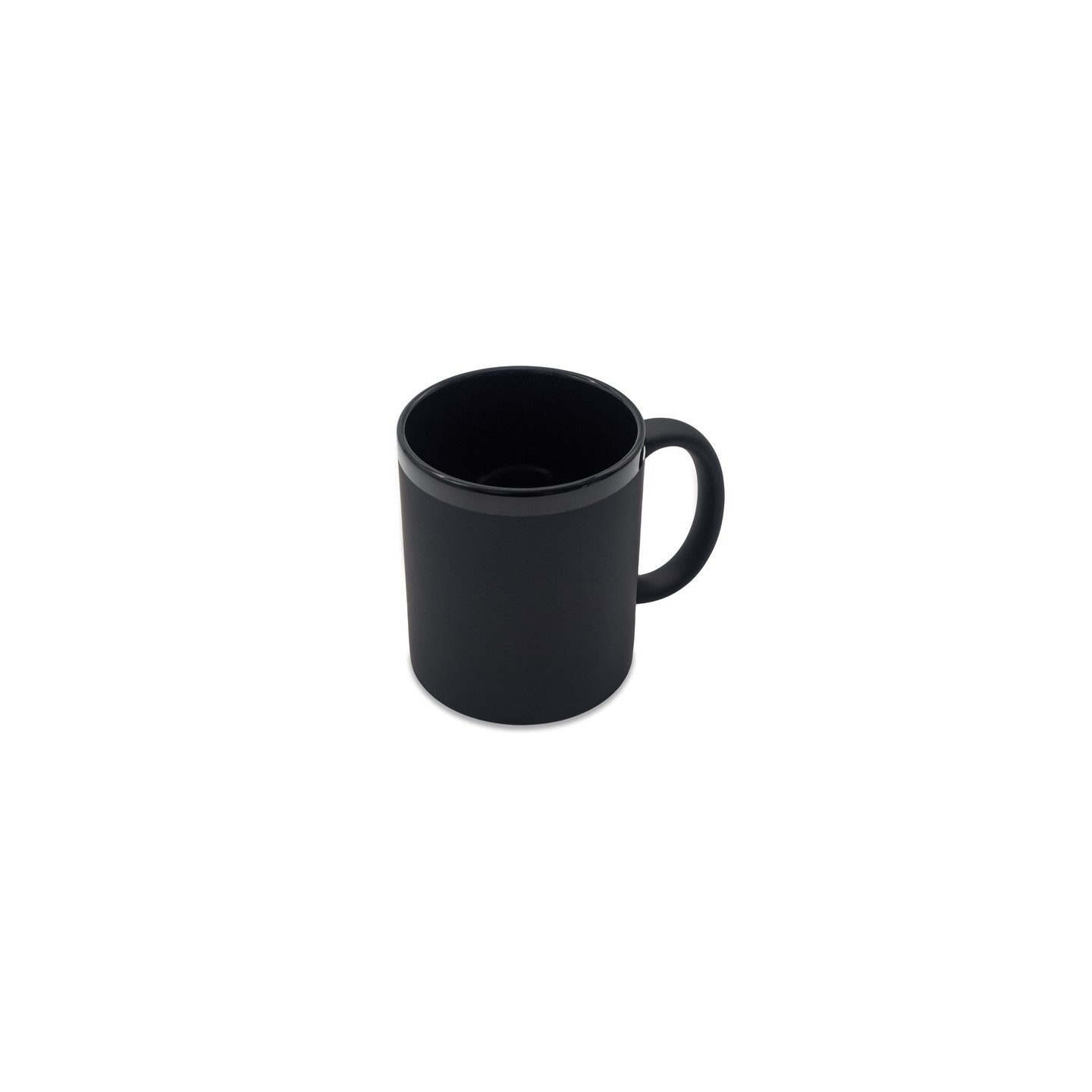 Kubek ceramiczny Velluto 350 ml, czarny