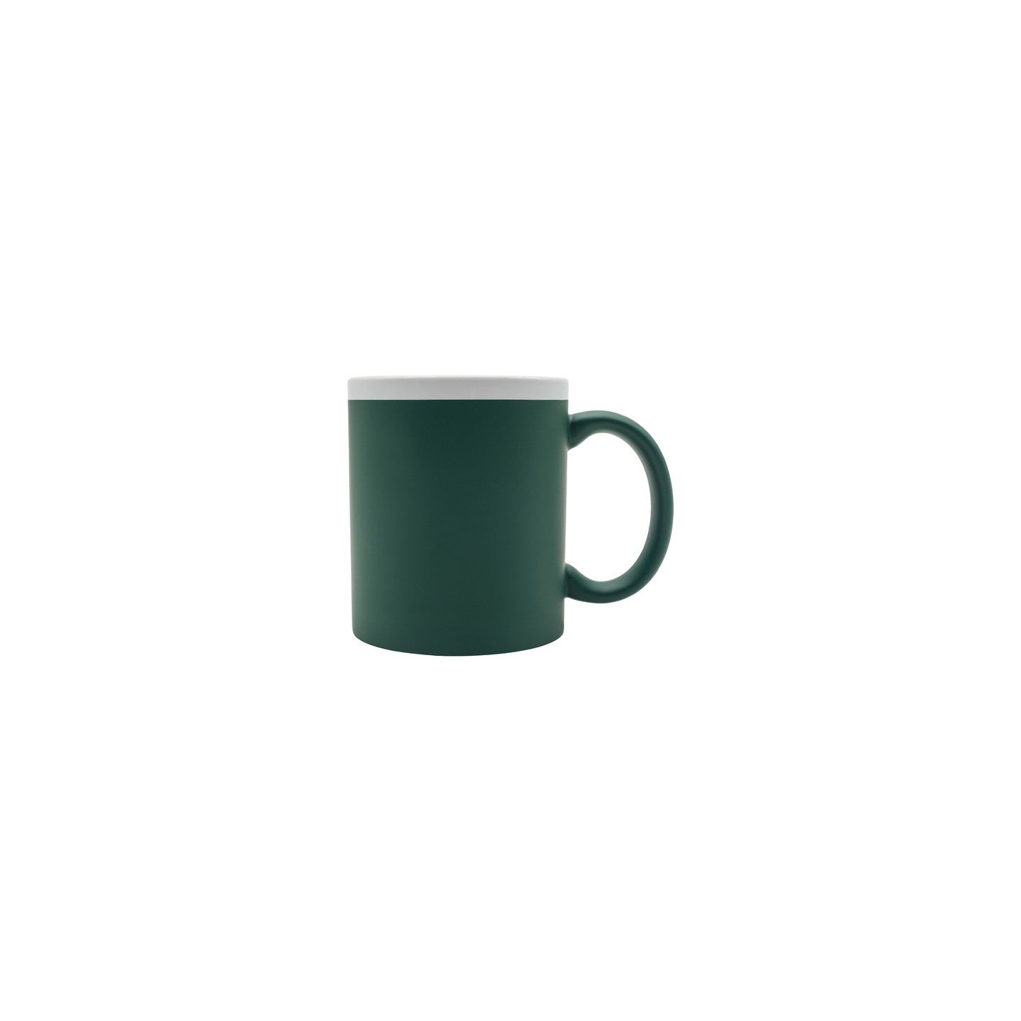 Kubek ceramiczny Velutti 350 ml, zielony