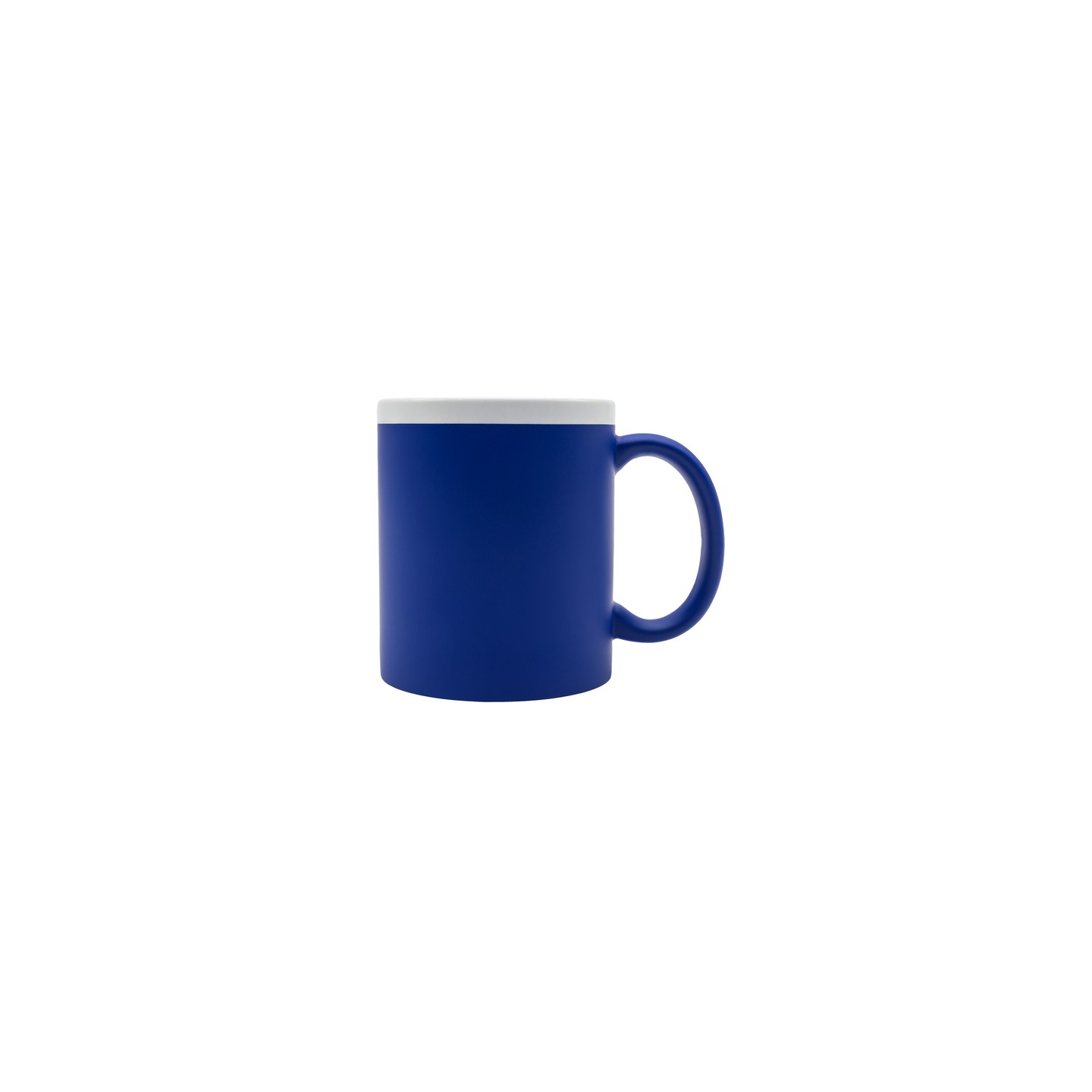 Kubek ceramiczny Velutti 350 ml, niebieski